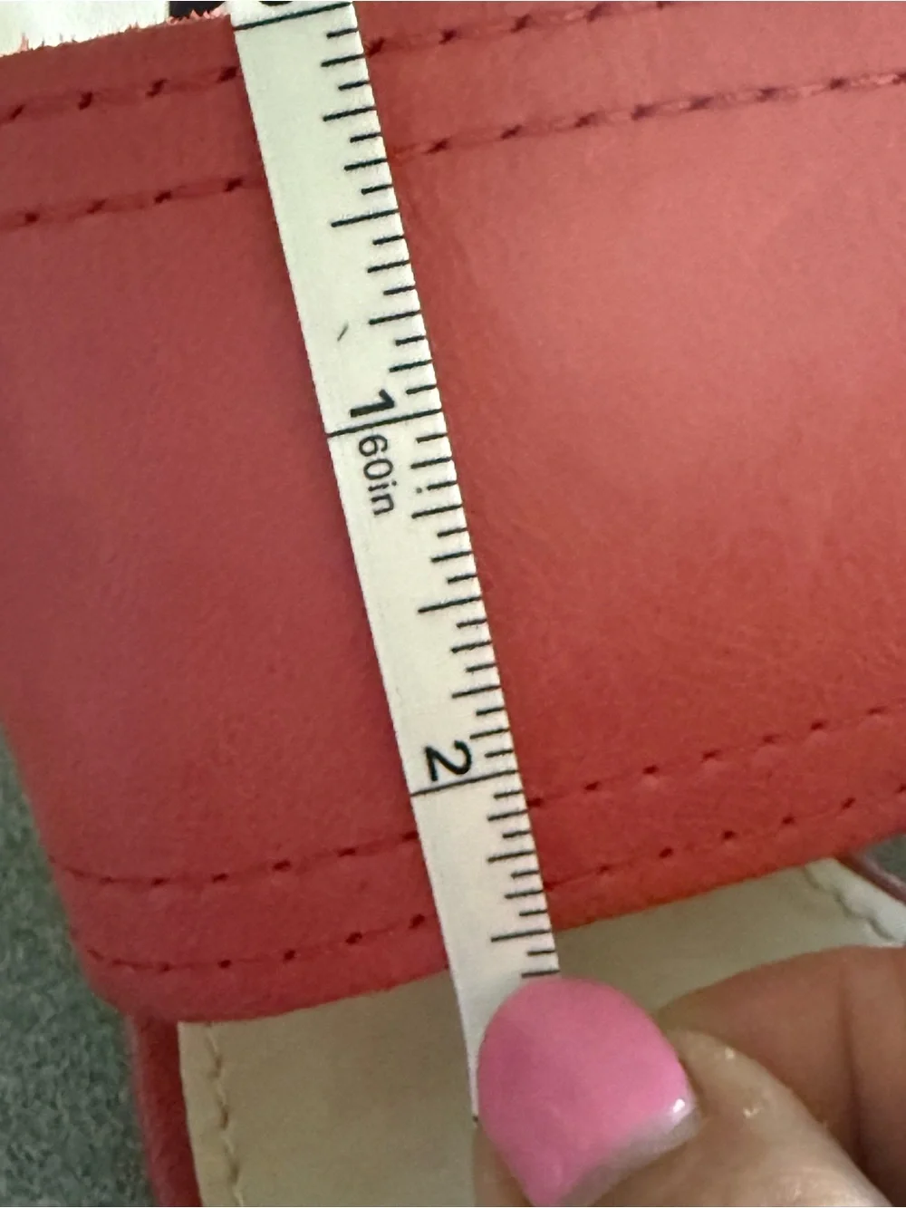 Franco Sarto leather wedge